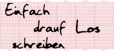 Schicksal und Lotterie