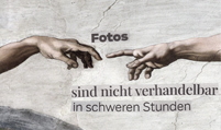 Fotos sind nicht verhandelbar in schweren Zeiten