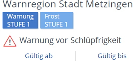 'Warnung vor Schl&uuml;pfrigkeit', www.wetter.com