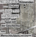 Wo sind all die Küssenden